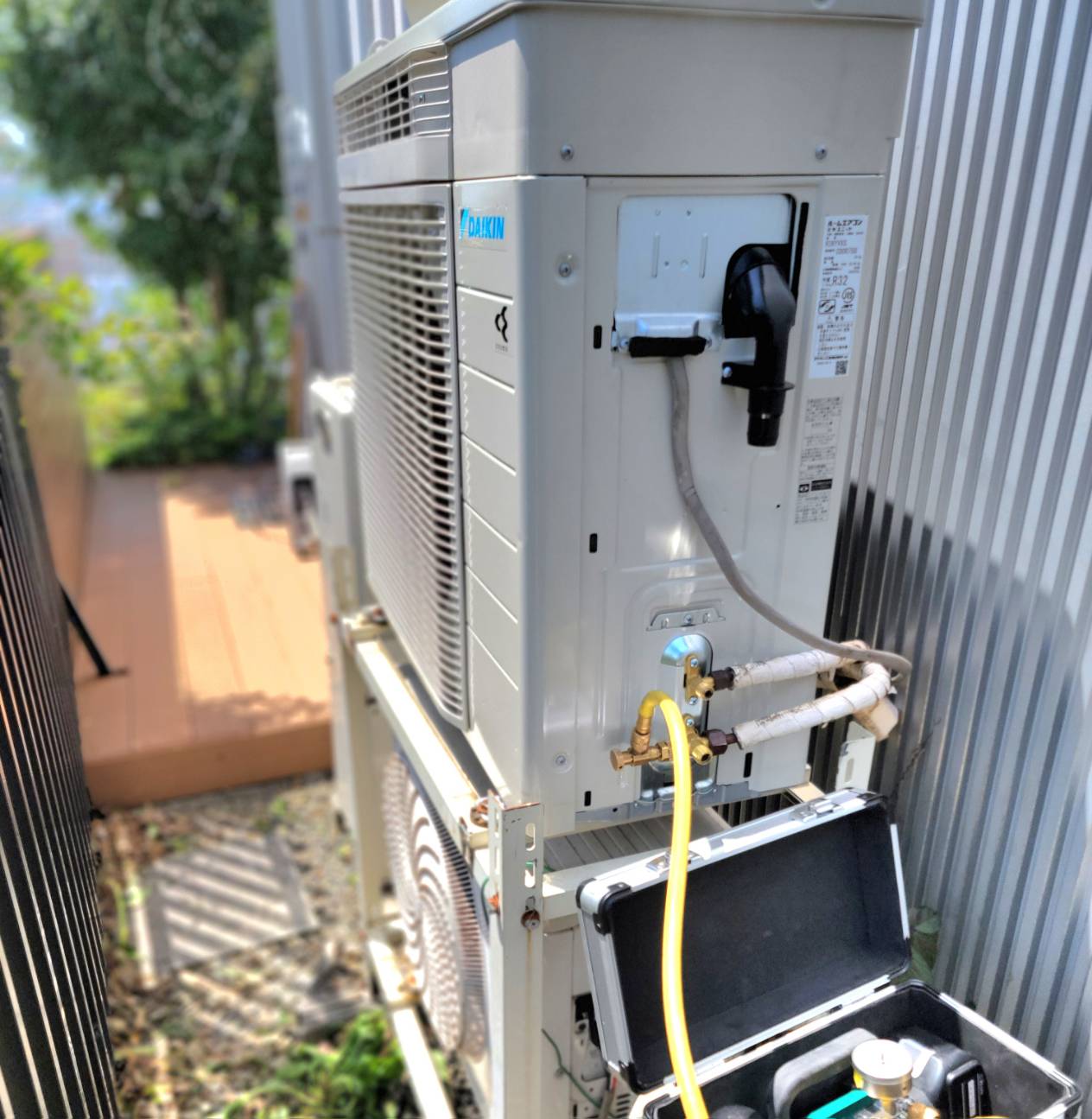 エアコン取り付け工事