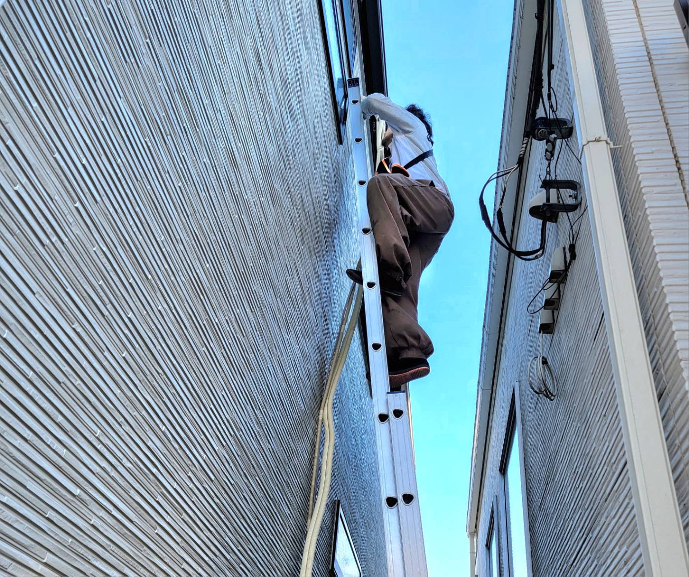 エアコン取り付け工事