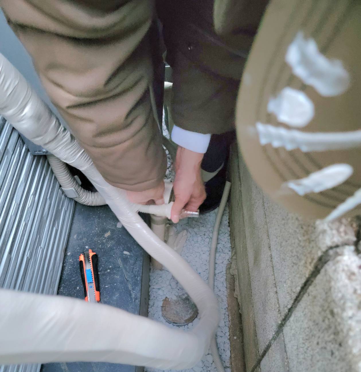 エアコン取り付け工事