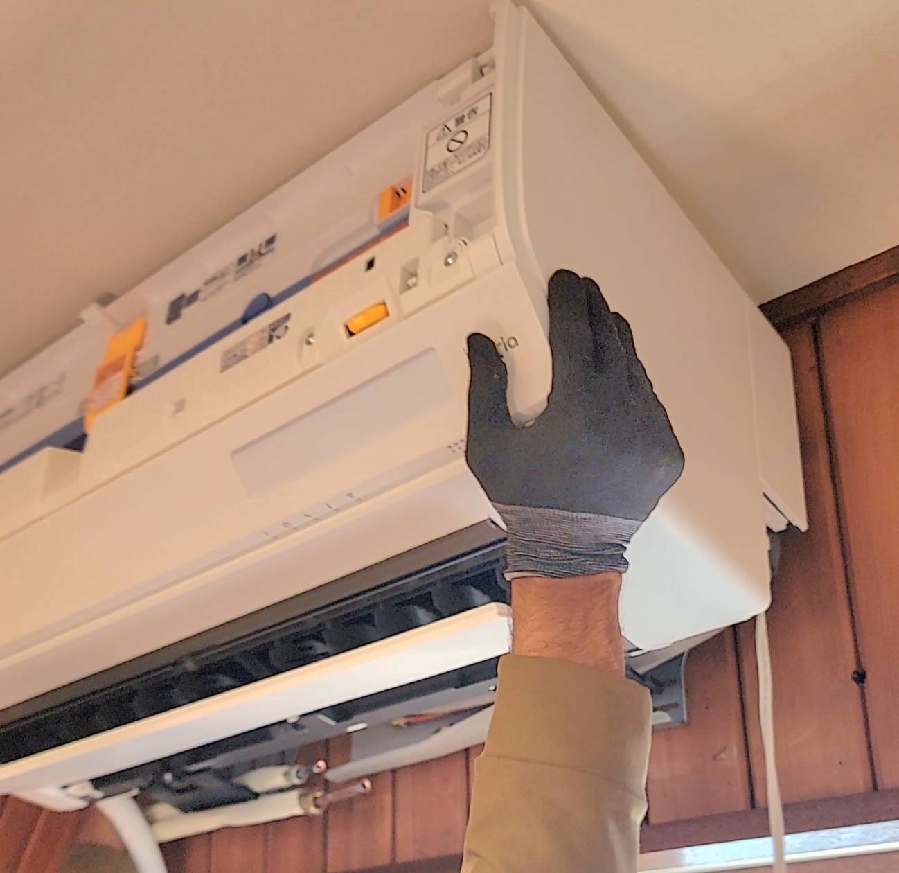 エアコン取り付け工事