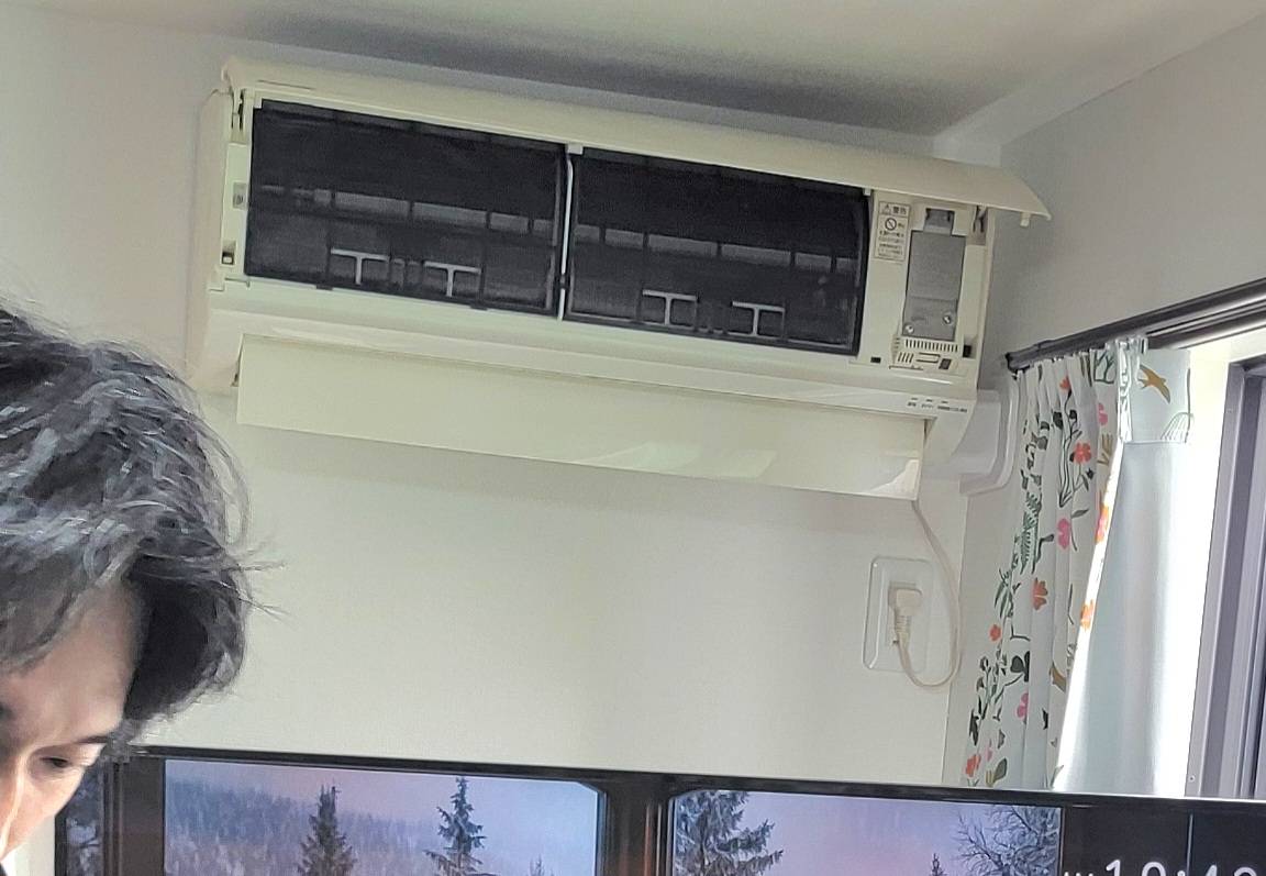 川崎市でエアコン取り付け工事行いました