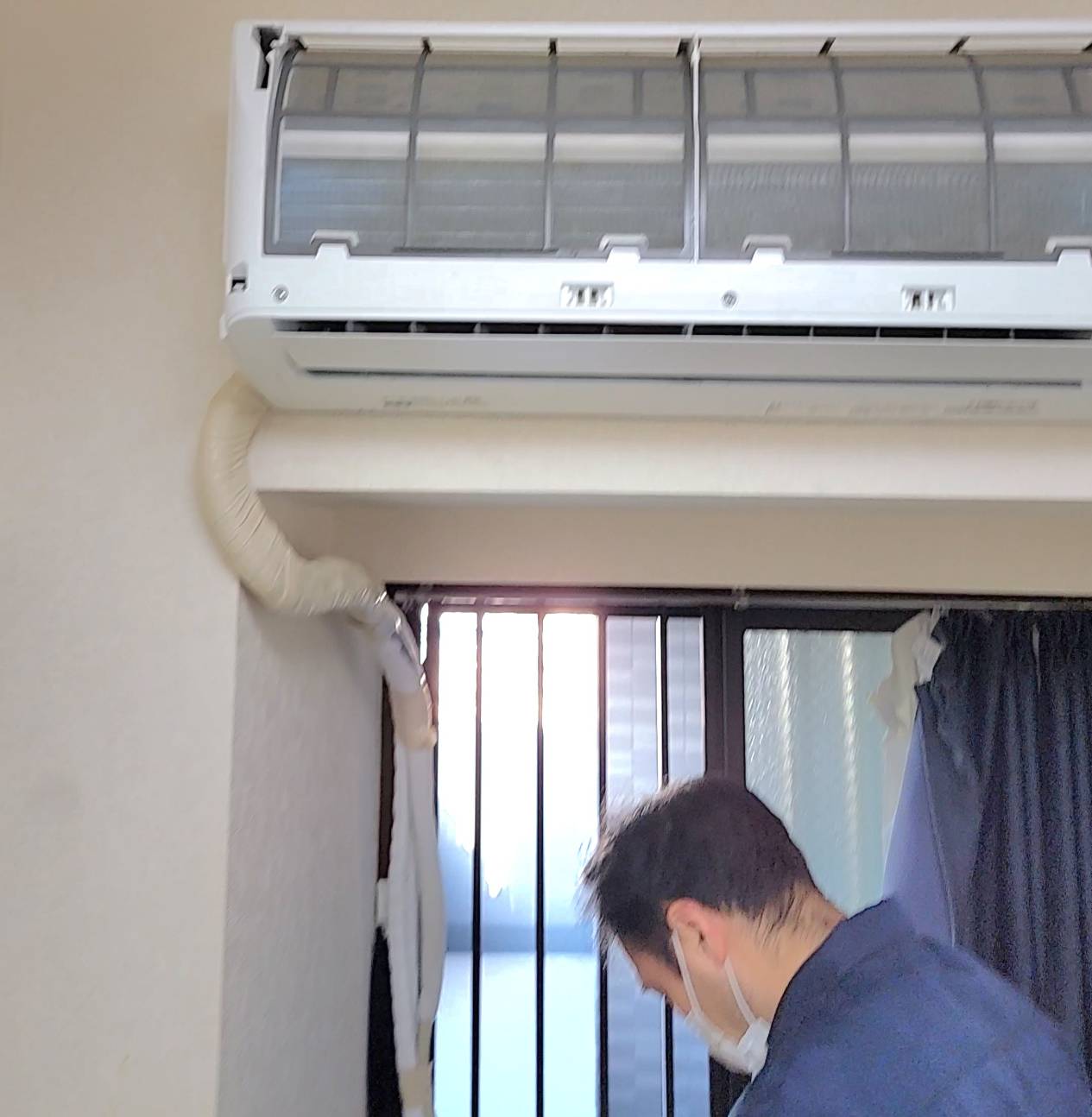 エアコン取り付け工事