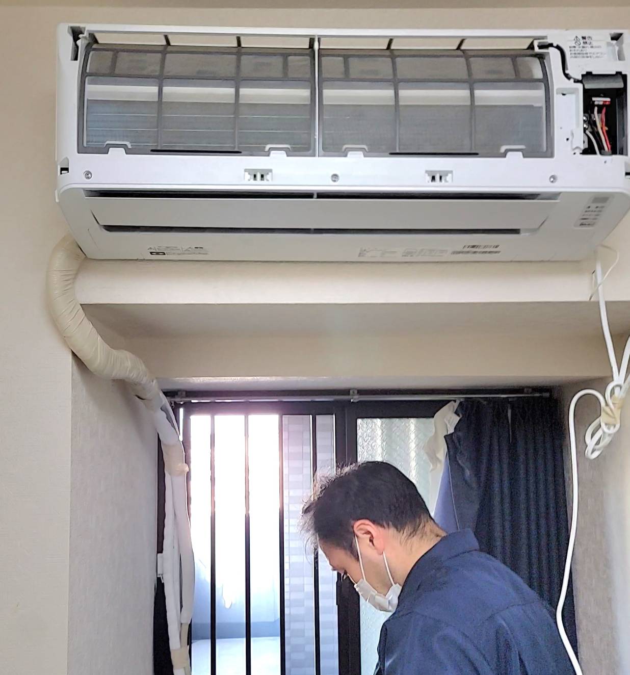 エアコン取り付け工事