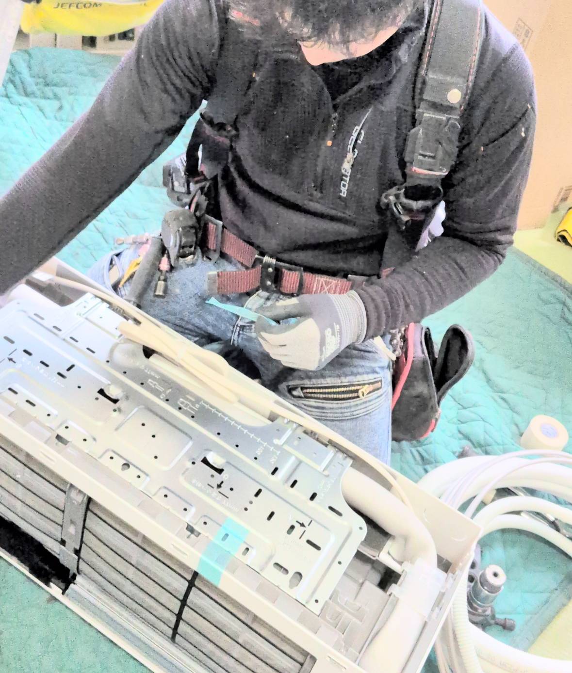 エアコン取り付け工事