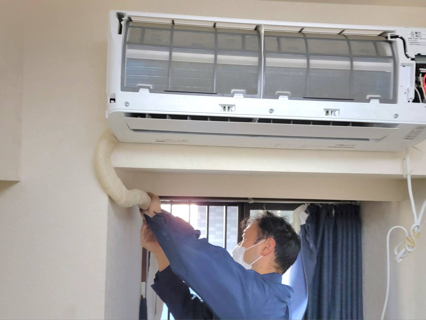 エアコンの工事実績