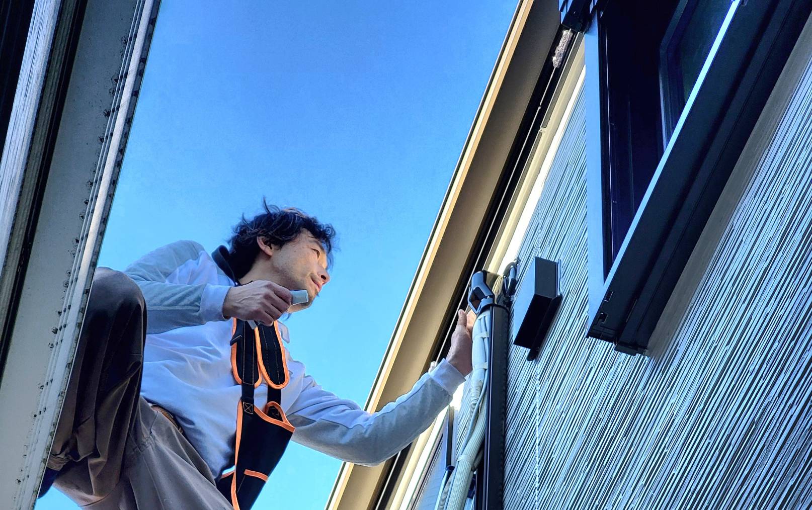 川崎市でエアコン取り付け工事行いました