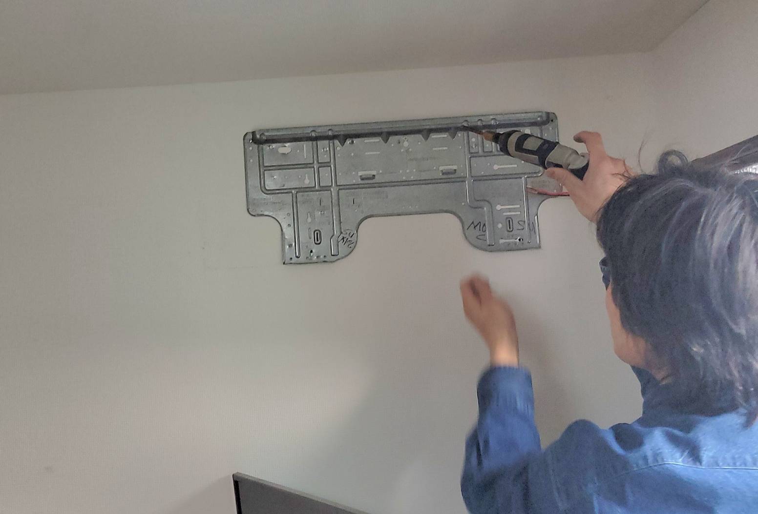 川崎市でエアコン取り付け工事行いました