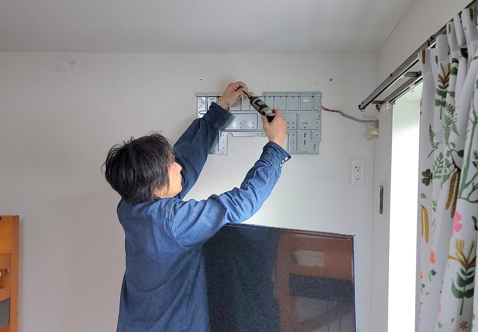 川崎市でエアコン取り付け工事行いました