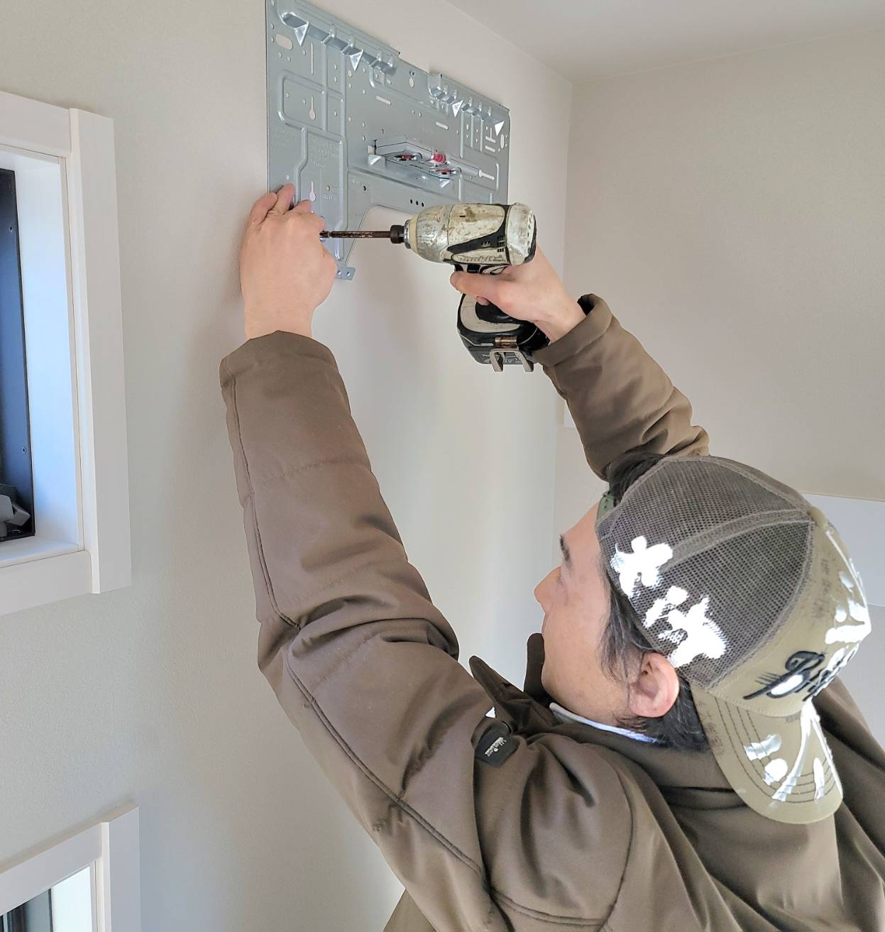 エアコン取り付け工事