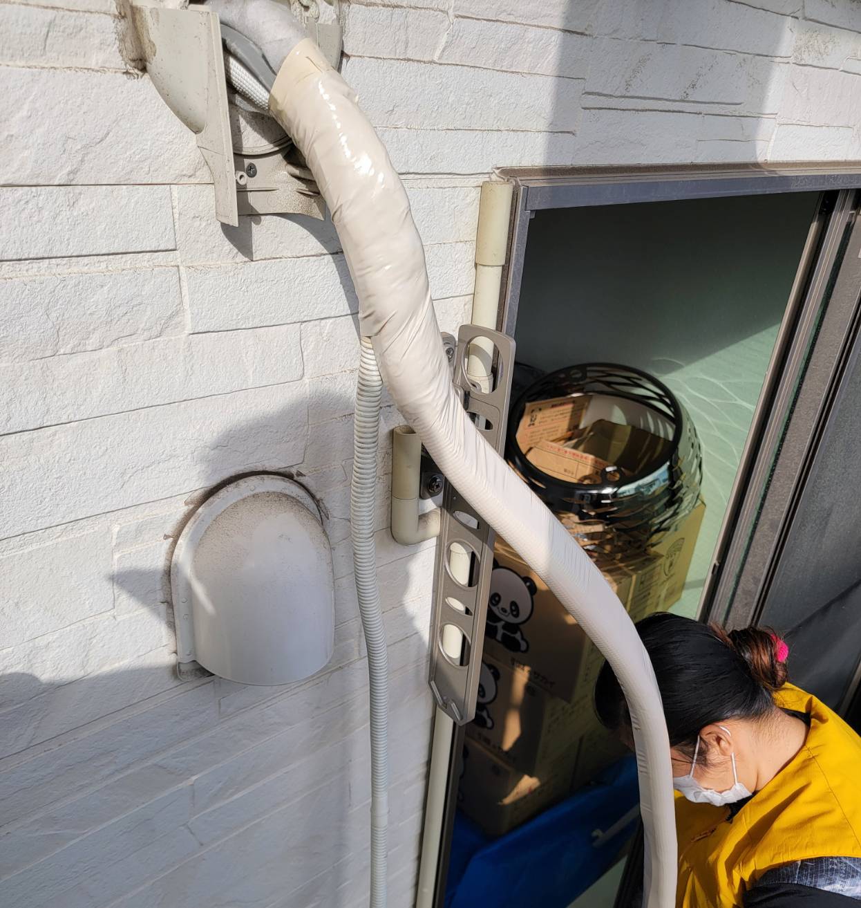 エアコン取り付け工事